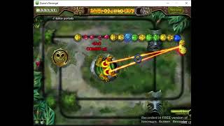 Gameplay: Zuma's Revenge nivel12 screenshot 4
