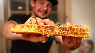 Satisfying HONEY HARVEST, but where did the BEES go?!