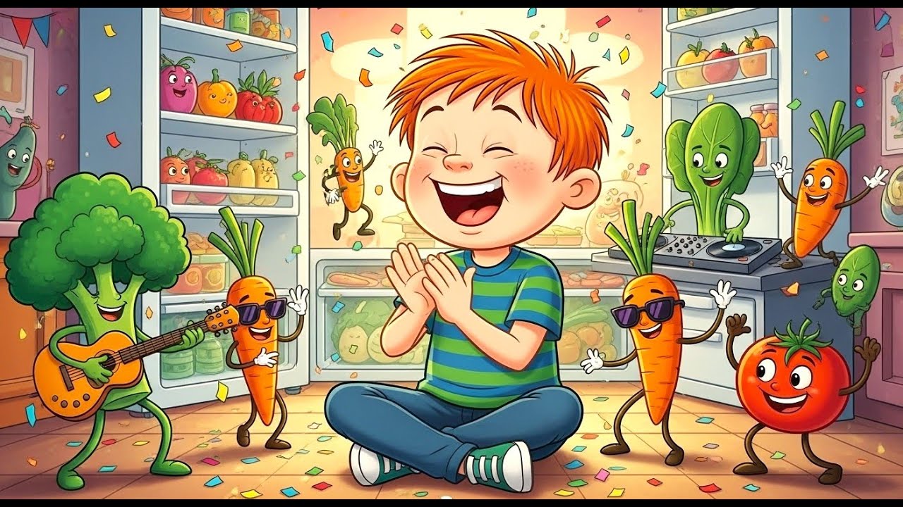Healthy Veggies Come Alive – Rhyming Story for Children