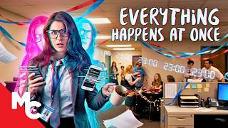 She's Trapped In A Loop She Can't Escape | Everything Happens At Once | Full Sci-Fi Comedy Movie