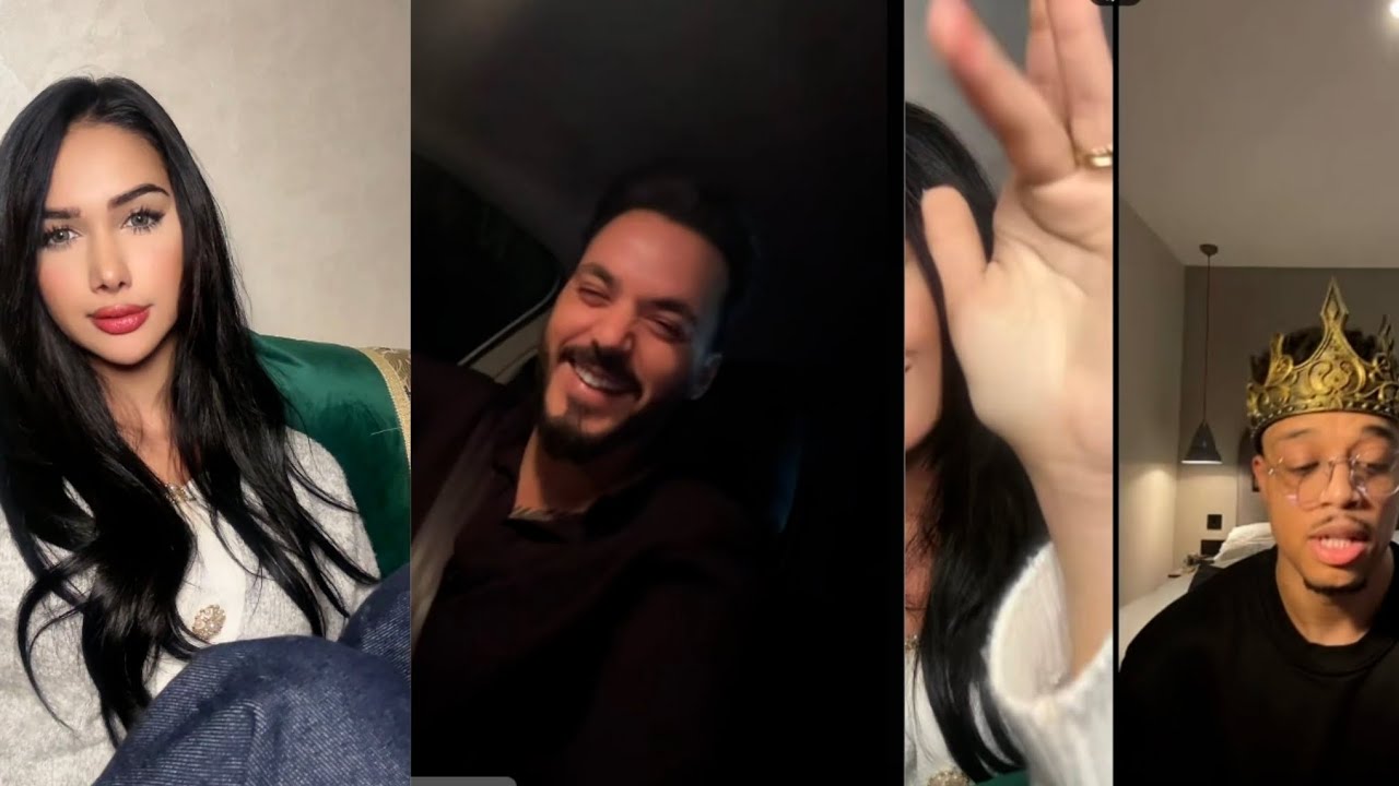 لايف زكيه وجوله مع فارس ومشكله مع شخص