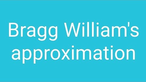 Bragg - William