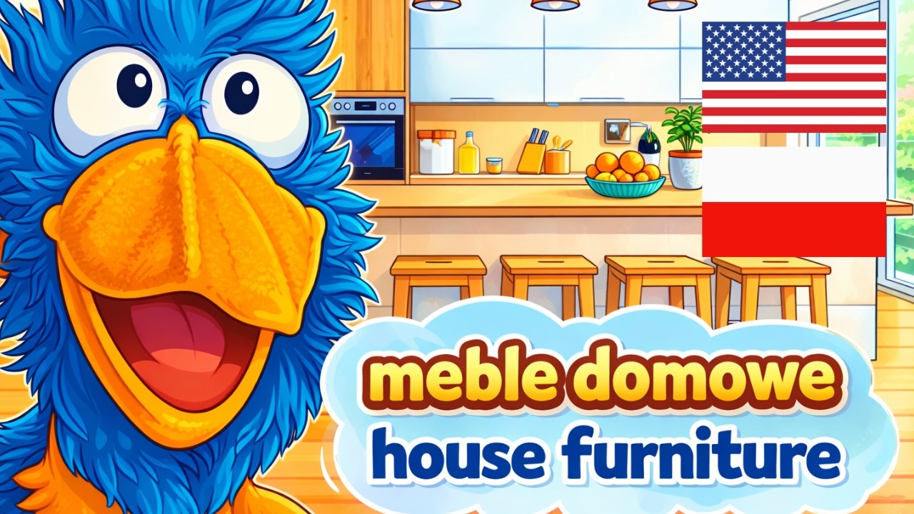 Let's Learn Furnitures in English, Naucz się z nami! Meble  po angielsku dla Dzieci🪑BrightStart