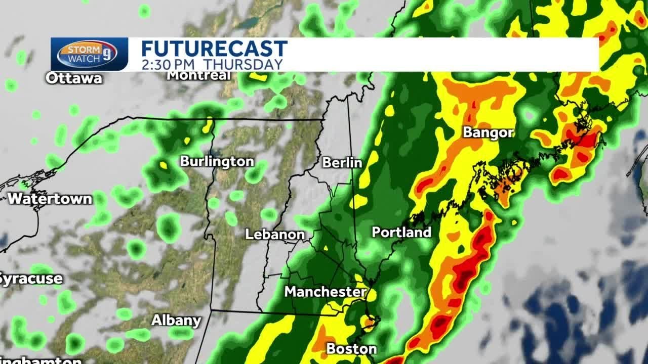 Video: Steady rain, some storms moving through; rain to taper off in ...