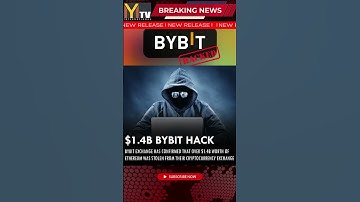 Bybit Hacked! $1.4 Billion Ethereum Stolen in Massive Cyber Heist #BybitHack #EthereumHack
