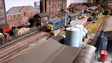 Model Railways , my OO scale layout Cog Road ,quickie,D600 Warship.
