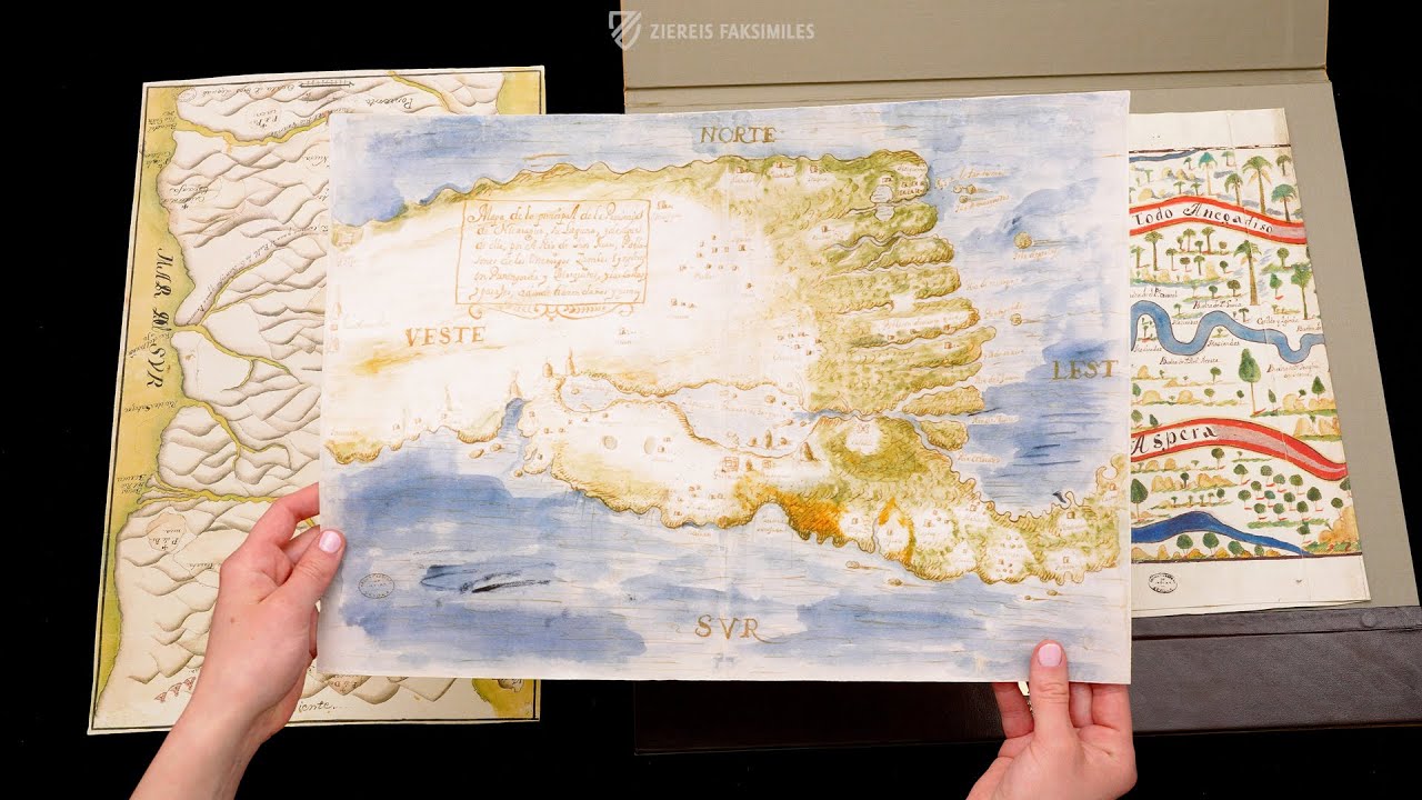 MAPS OF THE CAPTAINCY-GENERAL OF GUATEMALA - Browsing Facsimile Editions (4K / UHD)