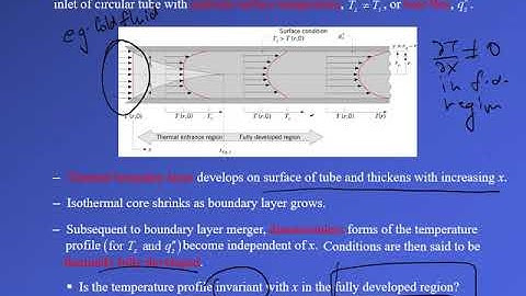 ME303 - Heat Transfer - Lecture 27 - Internal Flows (general discussion and mean temperature)