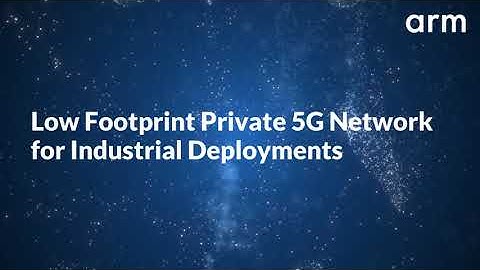 Low Footprint Private 5G Network for Industrial Deployments