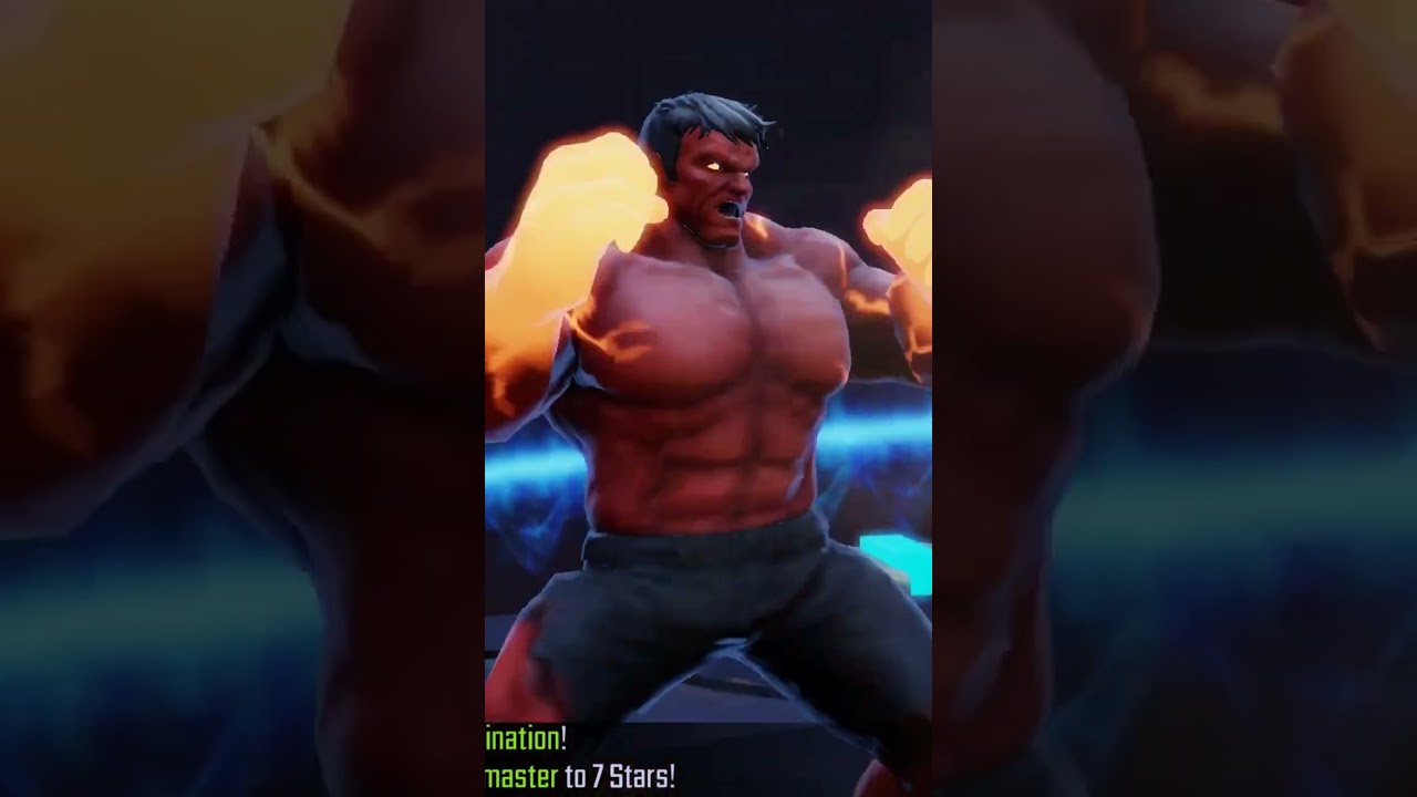 Red Hulk Ultimate 🤩 - Marvel Strike Force