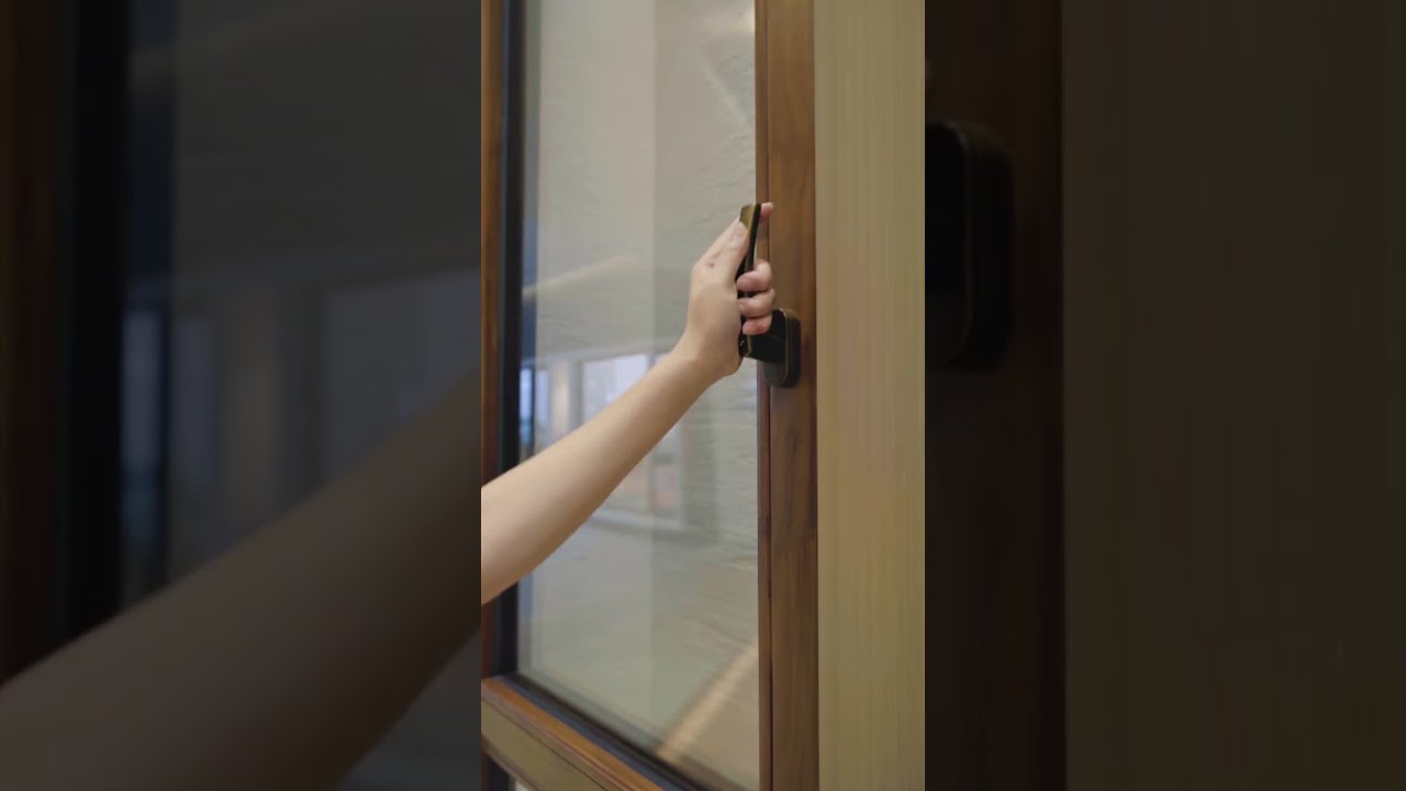 Thermally Broken Turn-Tilt Inward Window. 