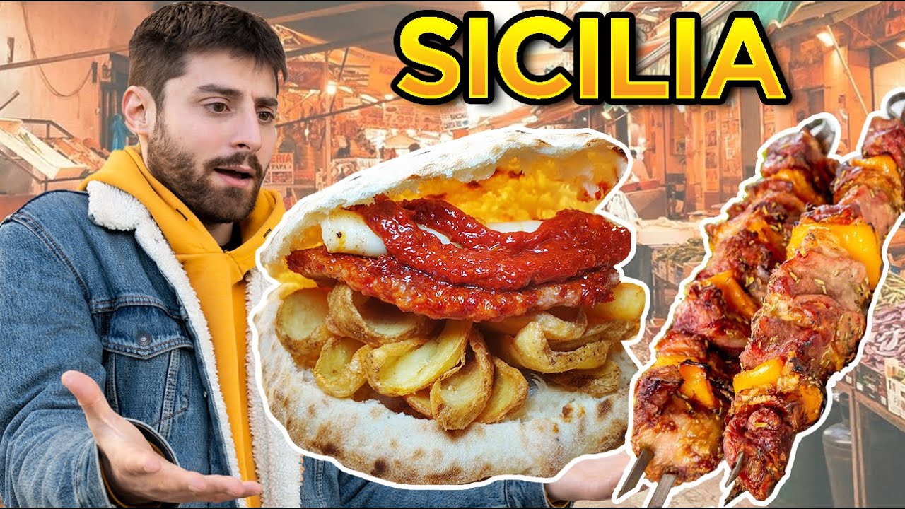 MANGIARE nei MERCATI di PALERMO