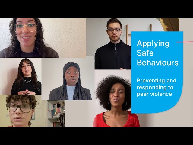 Watch Applying Safe Behaviours - Preventing and responding to peer violence (short version) on YouTube.