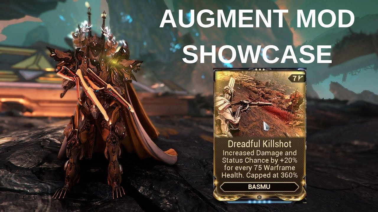 Warframe Basmu Dreadful Killshot Mod Showcase