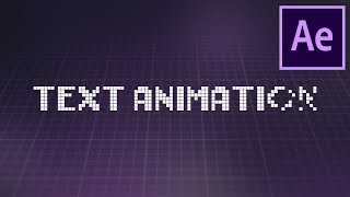Learn After Effects Text Animation with a Template - YouTube