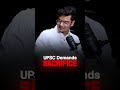 UPSC DEMANDS SACRIFICE #ytshorts #drshivin