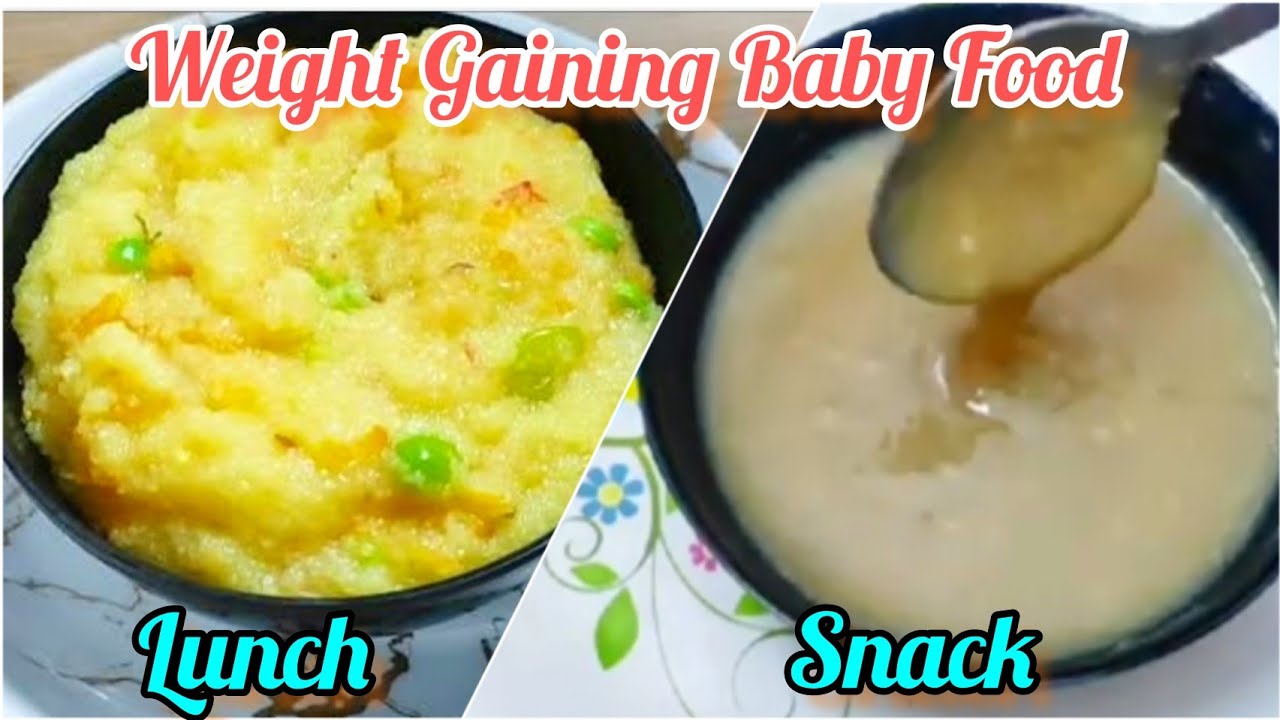 Baby Food For Weight Gaining Baby Food Chart Mummacooks Yum YouTube
