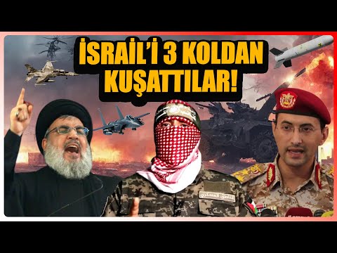 Yemen, Hizbullah ve Hamas, İsrail'i vurdu!