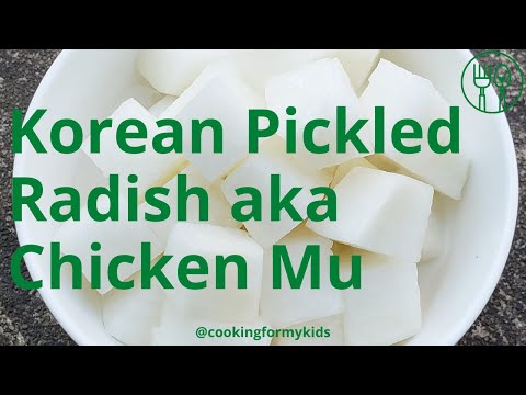 Korean Pickled Radish
