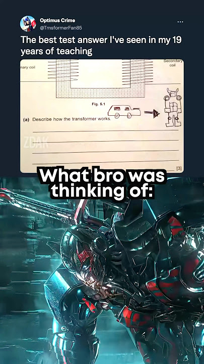 Transformers moment 🤖
