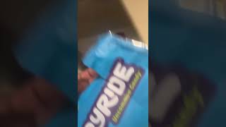 Ryan Trahan’s Sour Blue Raspberry strips quick review