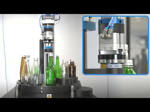 Mecmesin ABC-t Automated Bottle Closure Tester I High-Output Capping Quality Control