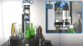 Mecmesin ABC-t Automated Bottle Closure Tester I High-Output Capping Quality Control @Mecmesin01