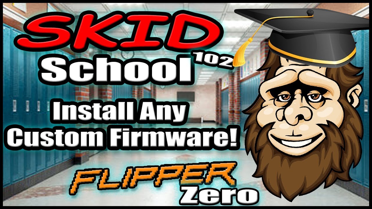 Skid School 102 Install Any Custom Firmware on Flipper Zero!! Works