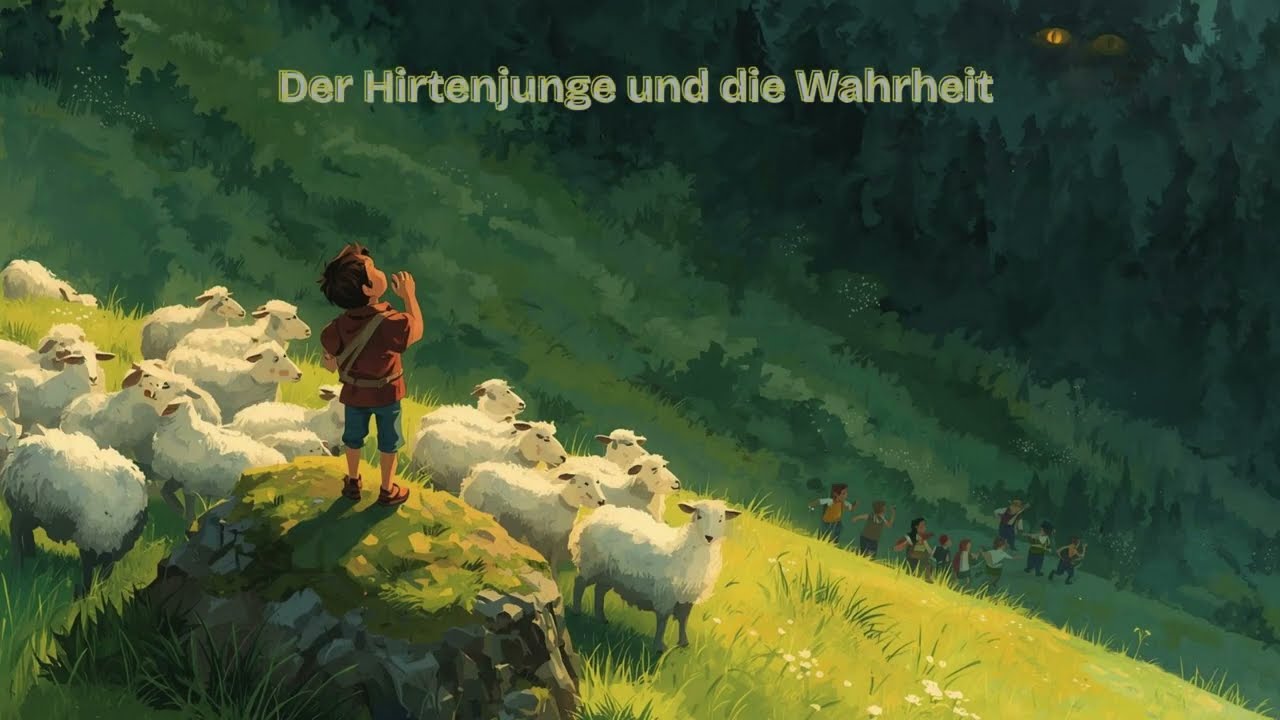 Der Hirtenjunge und die Wahrheit 🐑 | Warum Lügen sich nicht lohnt | Gute-Nacht-Geschichte für Kinder
