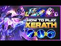 How To Carry With Xerath | EUW Master SoloQ | Build &amp; Runes | League of Legends