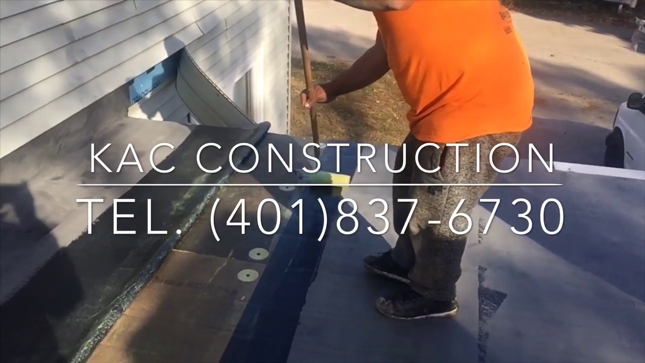 FLAT ROOF REPLACEMENT BARRINGTON RI 🌟 KAC CONSTRUCTION (401)837-6730