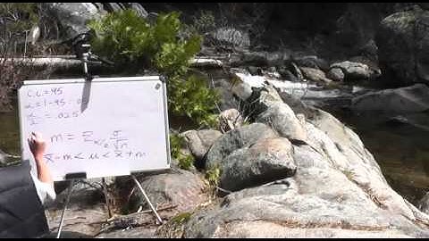 Central Limit Theorem and confidence intervals