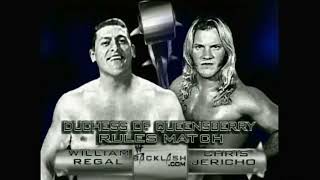 WWF Backlash 2001 match card