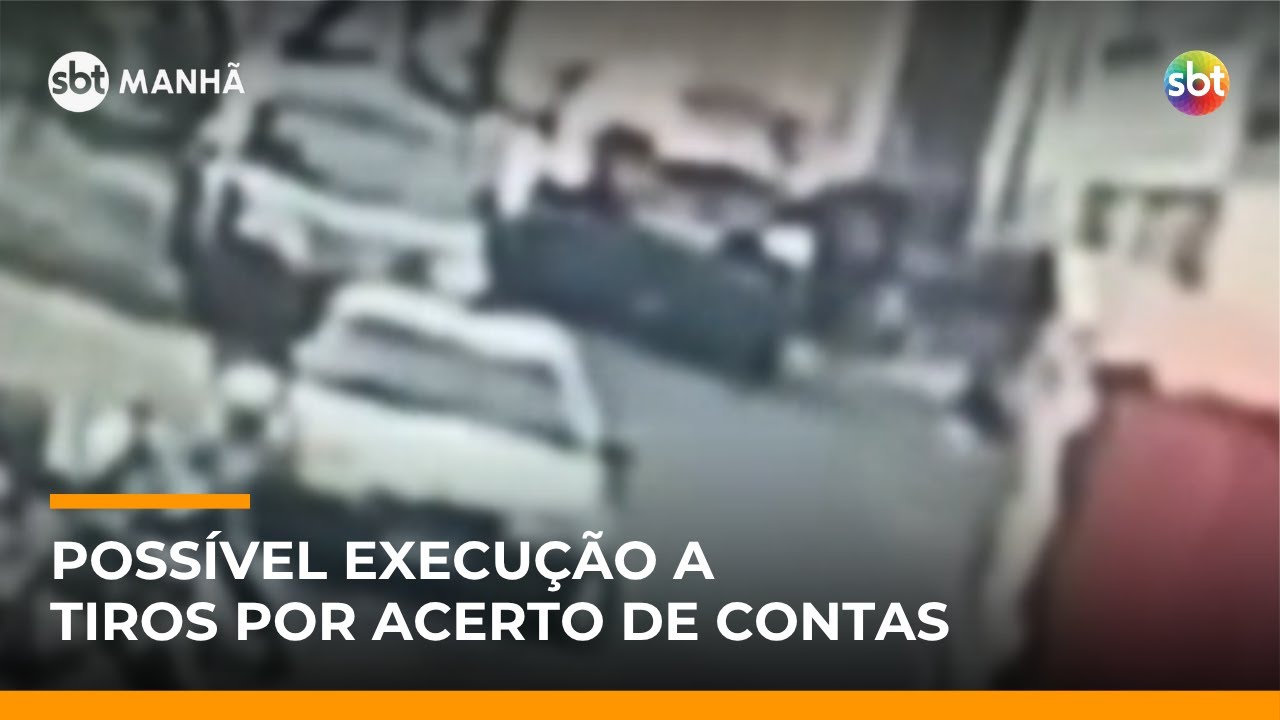 Homem é morto a tiros dentro do carro em frente à esposa e filha em BH | #SBTManha