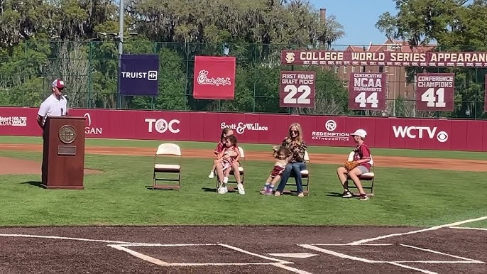 Florida State Baseball, Buster Posey jersey retirement ceremony #FSU