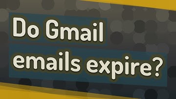 Do Gmail emails expire?