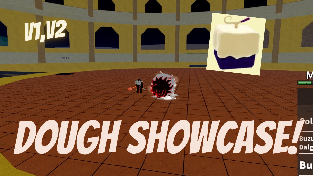 Dough Showcase v1,v2! Blox Fruits Roblox YouTube