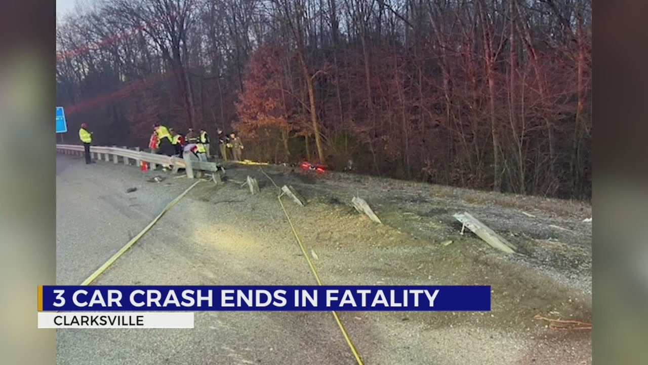 1 killed after crash on I24 in Clarksville YouTube