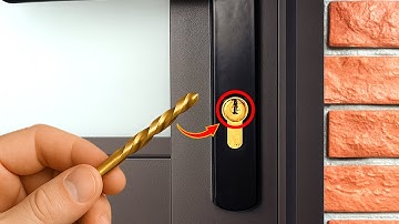 Crazy Ways to Open Any Kind of Door Lock in Emergency Without a Key😱Smart DIY Tips