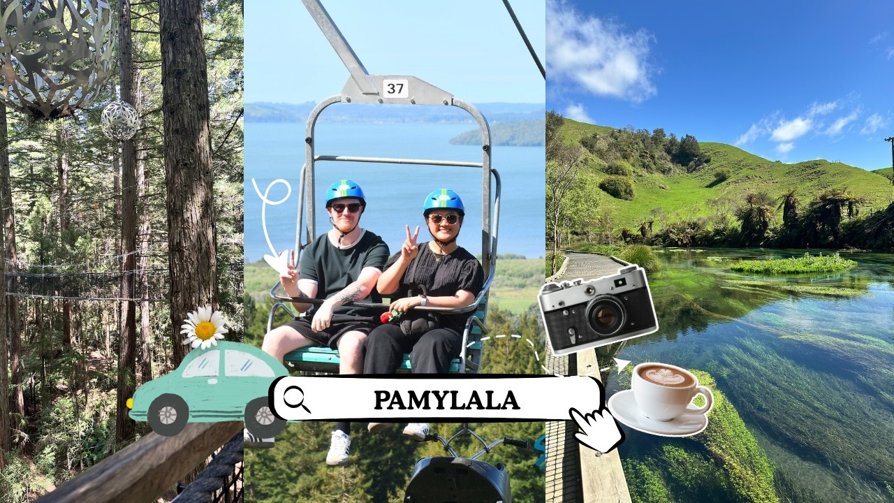 Ep.2 |  North Island Road Trip | Mt. Manganui → Putāruru → Rotorua → Te Puna Quarry Park Vlog