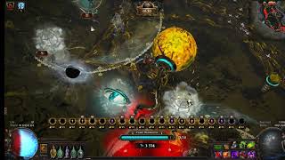 PoE 3.9 - Caustic Arrow Occultist - #1 : Daughter of Darkness (T13 Blighted Map)