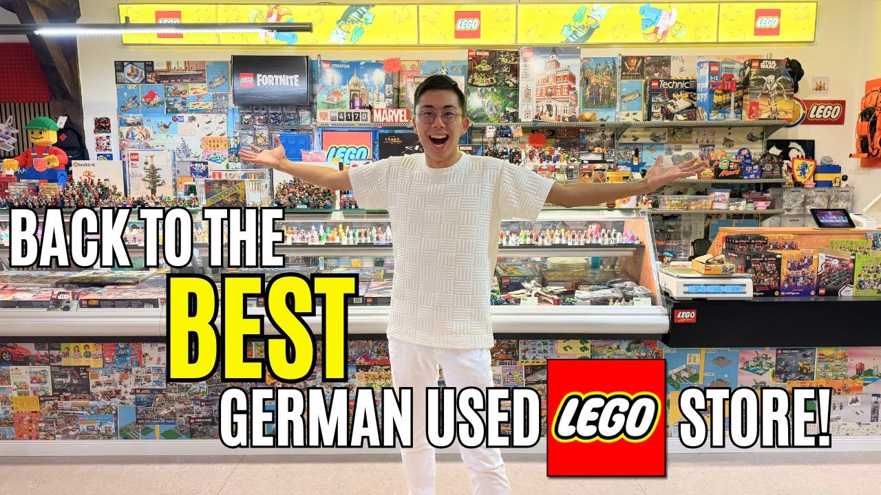 Rare LEGO Shopping Spree at the BEST Used Store in Germany!