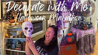 Decorate My House for Halloween | Last Year's Full Marathon (Full Decorate with Me and House Tour)