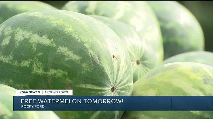 Can't be missed Watermelon Day at the Arkansas Valley State Fair