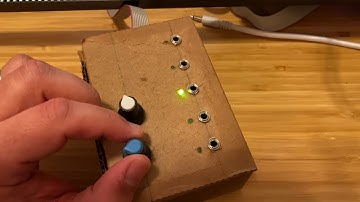 Custom Eurorack clock generator with Arduino