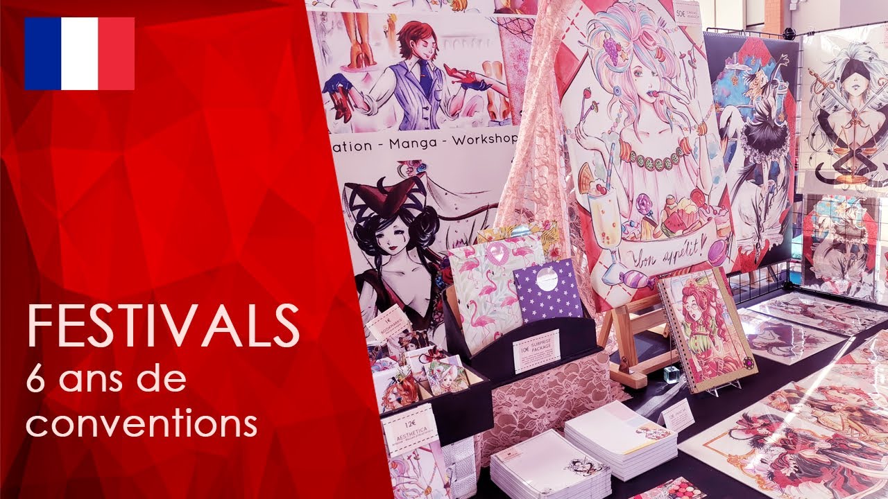 Vendre ses illustrations en conventions manga - Mon expérience d'artiste