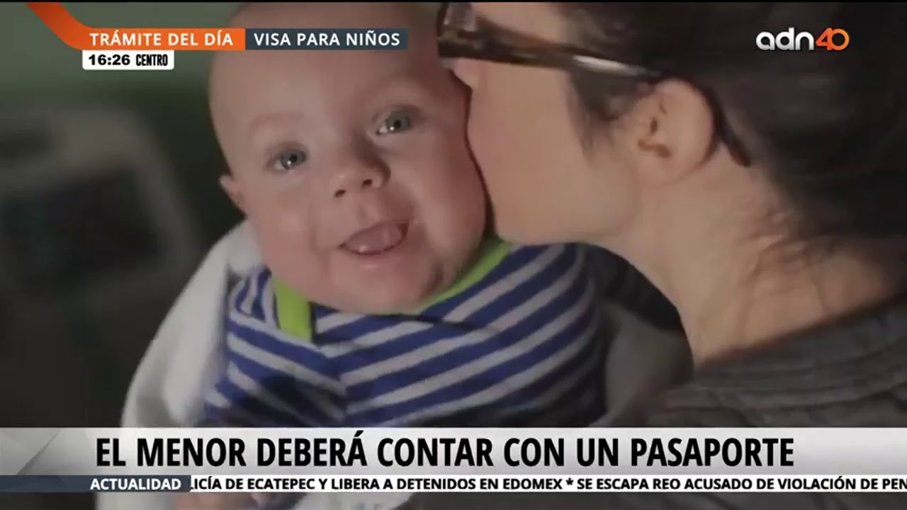 Trámite de visa para bebés y niños - YouTube