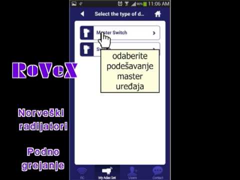 ADAX SET Aplikacija Instalacija