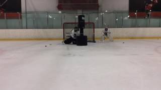 www.goalie-stars.com Drill of the week - Pendulum Drill  with Screen