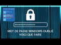 Windows 10  session administrateur bloque  jamesgvp